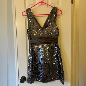 Metallic Party Dress